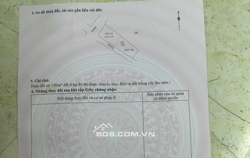 lô đất siêu hót trục chính đường hòa bình tt quất lâm
